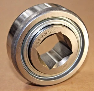 Premium W208PPB12 AG Disc Harrow Bearing 1-1/8" Square ID, DS208TT12 4AS08-1-1/8 - Picture 1 of 7