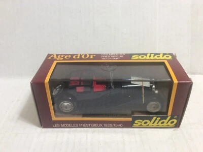  Solido Bugatti Royale 1930 Die Cast Metal 1/43 Made in France  - Image 1 of 4