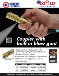 CoBlo Pnematic Blaspistole Kupplung - Bild 1 von 5