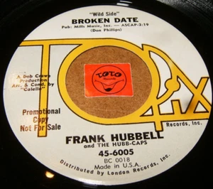 FRANK HUBBELL - BROKEN DATE / LISTEN - JAZZ BOSSA NOVA POPCORN - Picture 1 of 2