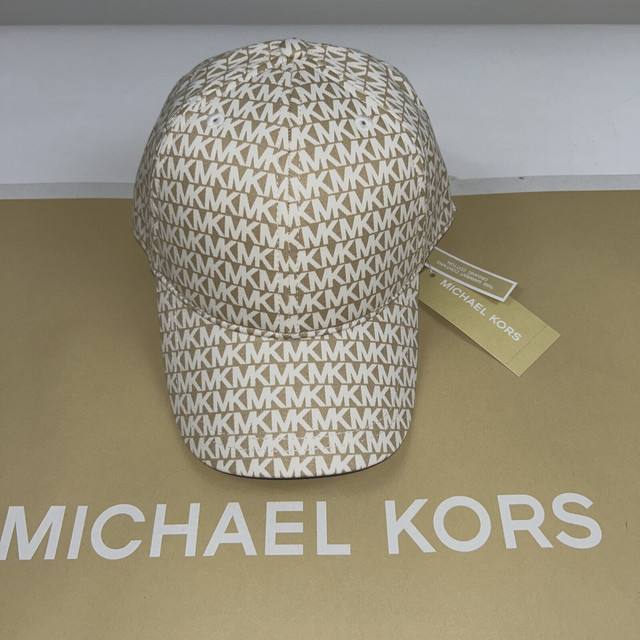 Gorro /Jockey Hombre Michael Kors (Color Blanco/monogram) .. - TrendStore