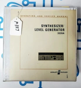 Keysight/HP/Agilent 3335A Operating and Service Manual - Picture 1 of 2