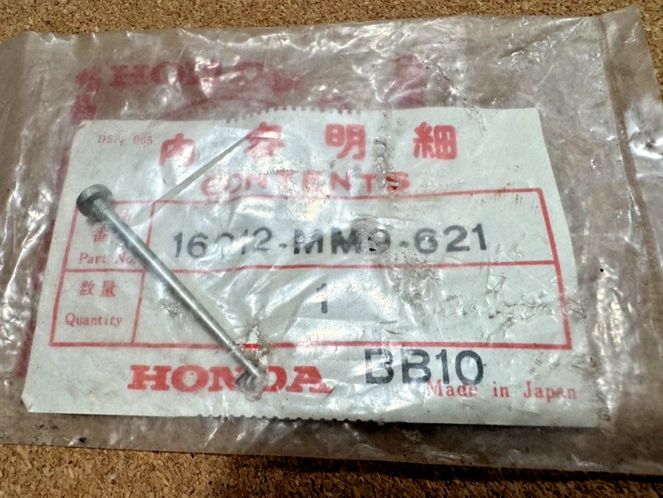 NUEVA aguja Transalp genuina Honda XL600V Fr. Jet Set 16012-MM9-621 Foto 1 de 1