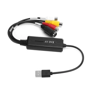 USB 2.0 Video Digital Converter Video Acquisition Card Adapter Support NEW - Afbeelding 1 van 12
