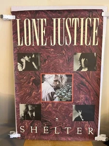 Lone Justice - Shelter Vintage Promotional Poster 24" x 36" - Bild 1 von 3