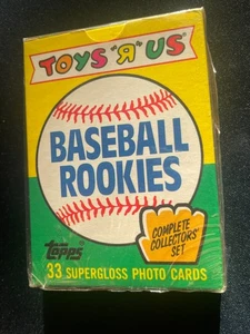 1989 TOPPS TOYS R US BASEBALL ROOKIES SET, FACTORY SEALED CARDS SET GLOSSY MINT - Bild 1 von 2