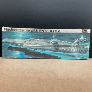 Revell Nuclear Carrier U.S.S. Enterprise 1:720 Scale Plastic Model Kit H-489 - Picture 1 of 5