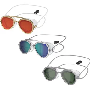 Speedo Sunny G Mariner Occhiali da Nuoto Unisex Specchiati per Adulti Allenamento Outdoor - Foto 1 di 15