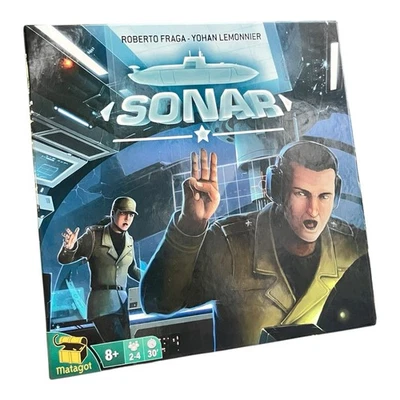 Sonar Board Game 2017 Matagot Submarine Combat Fraga Lemonnier Open Box - Image 1 of 4