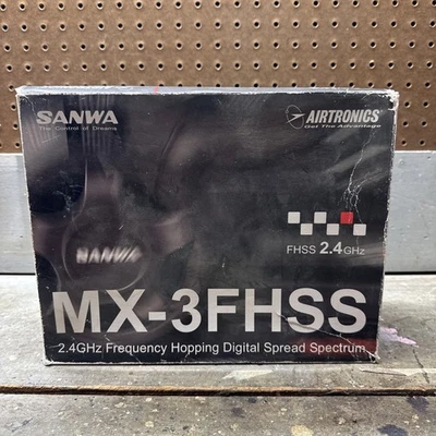 Brand New Sanwa MX-3 Sport 3 Channel 2.4GHz FHSS-2 Radio Transmitter - Image 1 of 4