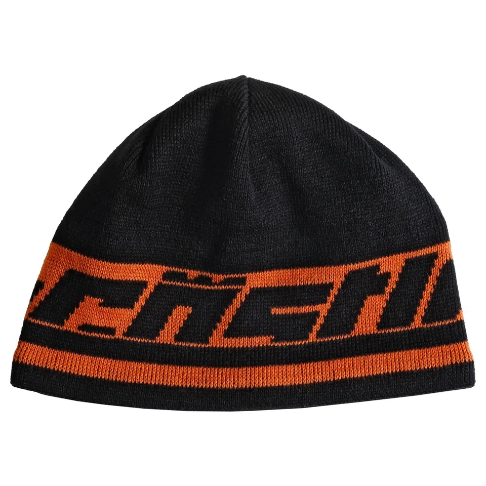 GORRO CASTLE X ONE - Negro / Naranja - Forrado de vellón - Talla única - NUEVO Foto 1 de 1