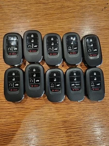LOT OF 10 2022+ HONDA SMART FOBS SEDAN SUV REMOTES KEYLESS OEM LOCKSMITH USED - Picture 1 of 7