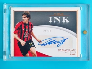2022-23 Immaculate AC Milan Kaka INK Auto 28/30 - Picture 1 of 2