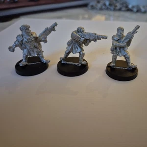 Imperial Guard Tallarn Desert Raider Trooper x 3 - Metal - Picture 1 of 6