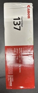 Oryginalny czarny toner Canon 137 - Zdjęcie 1 z 3
