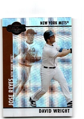 2008 Topps Opening CO SIGNERS DAVID WRIGHT /75 New York Mets #5 - Image 1 of 2