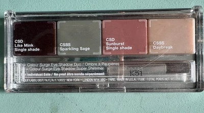 Clinique Color Surge Eye Shadow Quad -  NEW WITHOUT BOX - Image 1 of 3