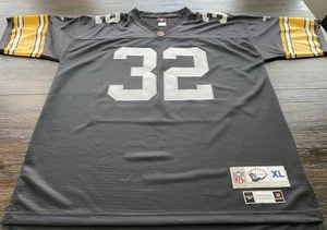 NFL Pittsburgh Steelers Franco Harris Mens Reebok Stitched Throwback Jersey- XL - Picture 1 of 8