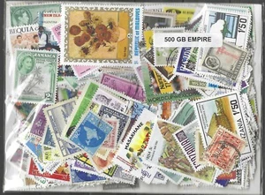 Grande-Bretagne Empire 500 timbres différents - Imagen 1 de 1