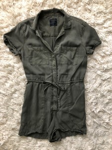 abercrombie green jumpsuit