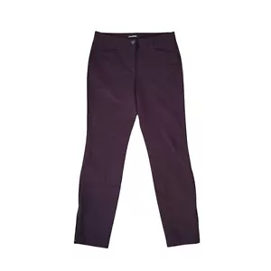 Cambio Raja Pants Casual Moto Style Dark Burgundy Colour - Picture 1 of 10