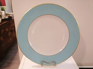 RICHARD GINORI - Segnaposto in porcellana colore indaco fascia oro - Picture 1 of 2