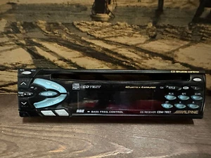 faceplate cdm-7857 alpine old school vintage - Picture 1 of 1
