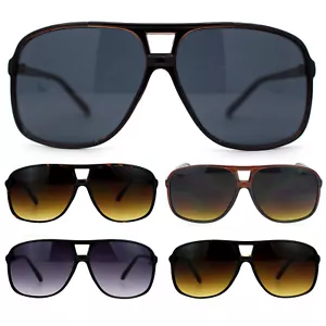 Gafas de sol deportivas SA106 de gran tamaño grandes delgadas plástico Racer para hombre - Imagen 1 de 25