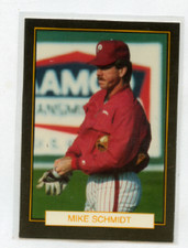 1989 SUPERSTAR SLUGGERS # 9  MIKE SCHMIDT , PHILLIES