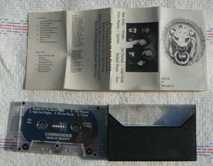 COMMANDER High N' Mighty 1988 IRON WORKS RECORDS CASSETTE ORIGINAL ISSUE - Picture 1 of 3