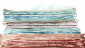 Draught Excluder Cut Velvet Front plain Back Fibre Filled Door Cushion UK Made - Picture 1 of 5