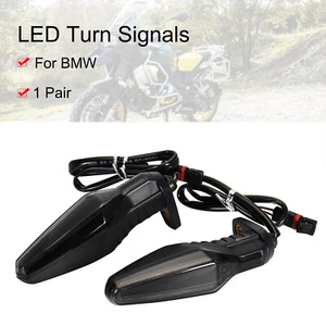 Smoke LED Turn Signals For BMW S1000R S1000XR F850GS R1200GS R1250GS F900R CE04 - Picture 1 of 15