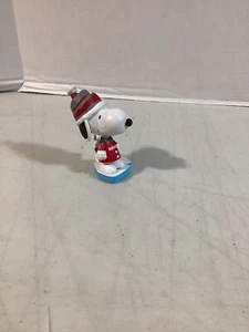 Snoopy Ohio State Buckeyes Peanuts Bighead Bobblehead NCAA College - Picture 1 of 2