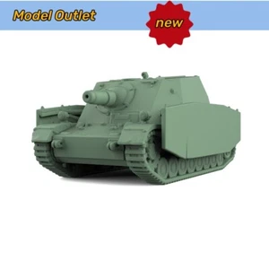 MRY-SFW 1/200 Military Model Kit German BRUMMB?R Self-Propelled Anti-Tank Gun - Picture 1 of 5