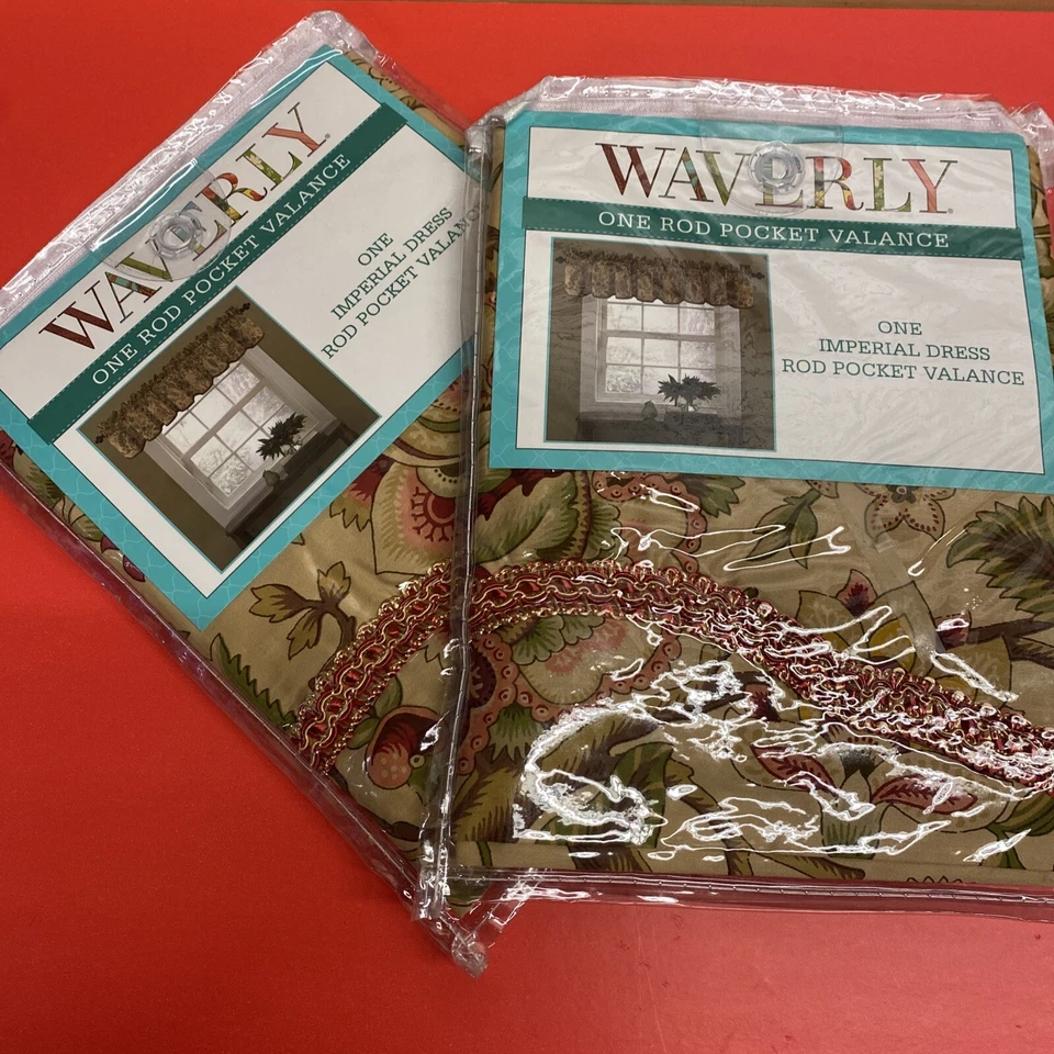 Waverly Imperial Dress Window Valance Antique