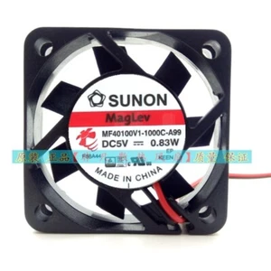 SUNON MF40100V1-1000C-A99 5VDC 0.83W 4CM Silent Cooling Fan - Picture 1 of 5