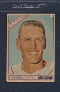 1966 Topps Venezuelan #049 Woody Woodward Braves Fair-VG *31 - Picture 1 of 1