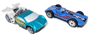 HOT WHEELS TECH TRAX TURBO TORQUE & 1:64 RTO FLIP CAR - Picture 1 of 3