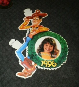 Disney Pixar Toy Story 1996 cartón letrero promocional - características leñosas - escasas - Imagen 1 de 2