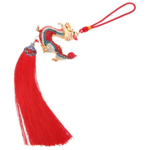 Alloy Dragon Pendant Chinese New Year Pendants Car Hanging Ornament for - Picture 1 of 12