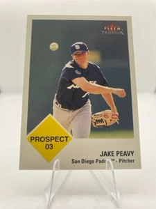 Jake Peavy 2003 Fleer Tradition #427 Prospect Padres - Picture 1 of 2