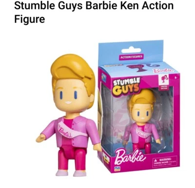 FIGURA DE ACCIÓN STUMBLE BOYS KEN LEGENDARY BARBIE EDICIÓN LIMITADA EN CAJA 4" IDEA DE REGALO* Foto 1 de 3