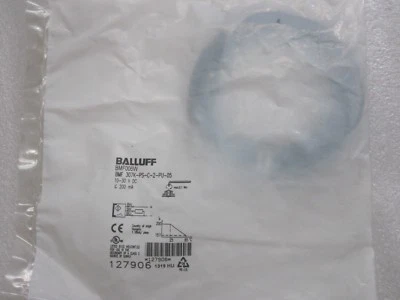 1PCS NEW For BALLUFF Proximity Switch BMF 307K-PS-C-2-PU-05 - Image 1 of 4