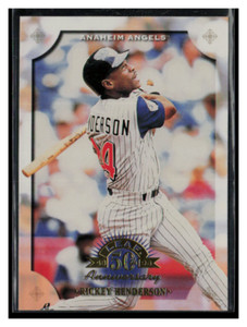 1998 Leaf 50th Anniversary #34 Rickey Henderson
