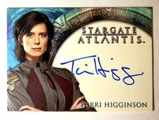 Stargate Atlantis Season 2 Autograph Card Torri Higginson as Dr. Elizabeth Weir