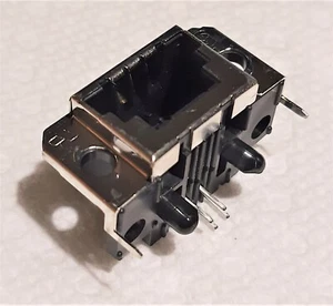 TE/AMP Original 4-1761199-1 SDL Right Angle PCB mount 4-Position "D" Key - Picture 1 of 5