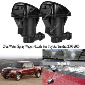 Spray Wiper Nozzle For Toyota Tundra 2000-2005 2Pcs Front Windshield Washer Jet - Picture 1 of 11