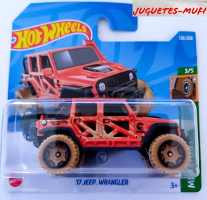 ´17 JEEP WRANGLER HOT WHEELS treasure hunt hcy03-m521 MUD STUDS 3/5 Mattel New - Imagen 1 de 4
