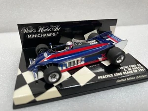 Lotus ford 88 Long Beach de Angelis 1981 1/43 minichamps 400810011 - Picture 1 of 3