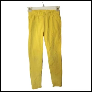Hanna Andersson Soft Stretch Livable Jeggings Yellow size 140 size 10 Years - Picture 1 of 6